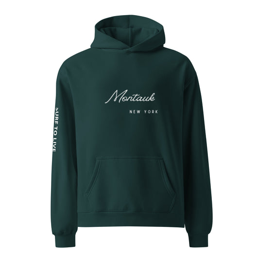 Montauk New York Oversized Hoodie