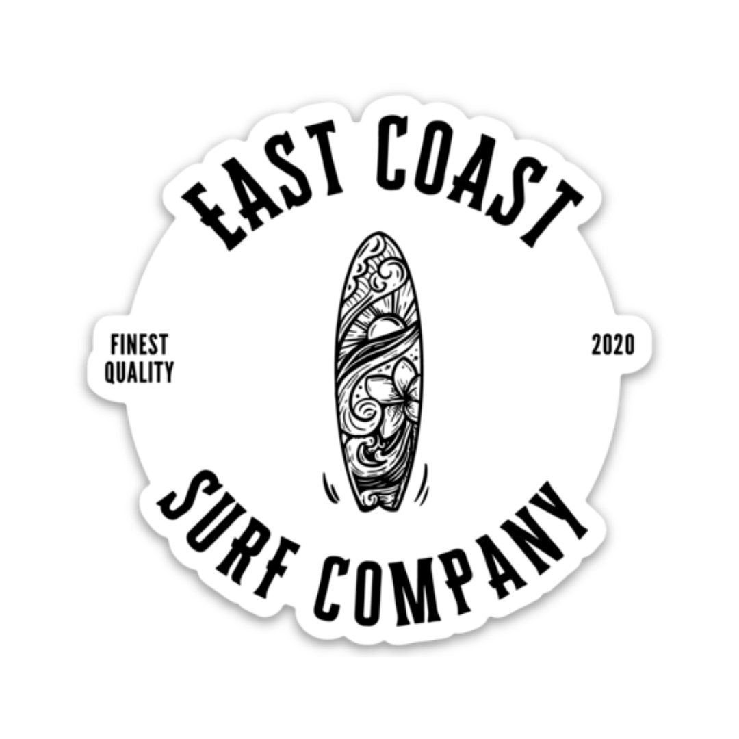 Surf Style Sticker Surf board Sticker | East Coast Surf Company