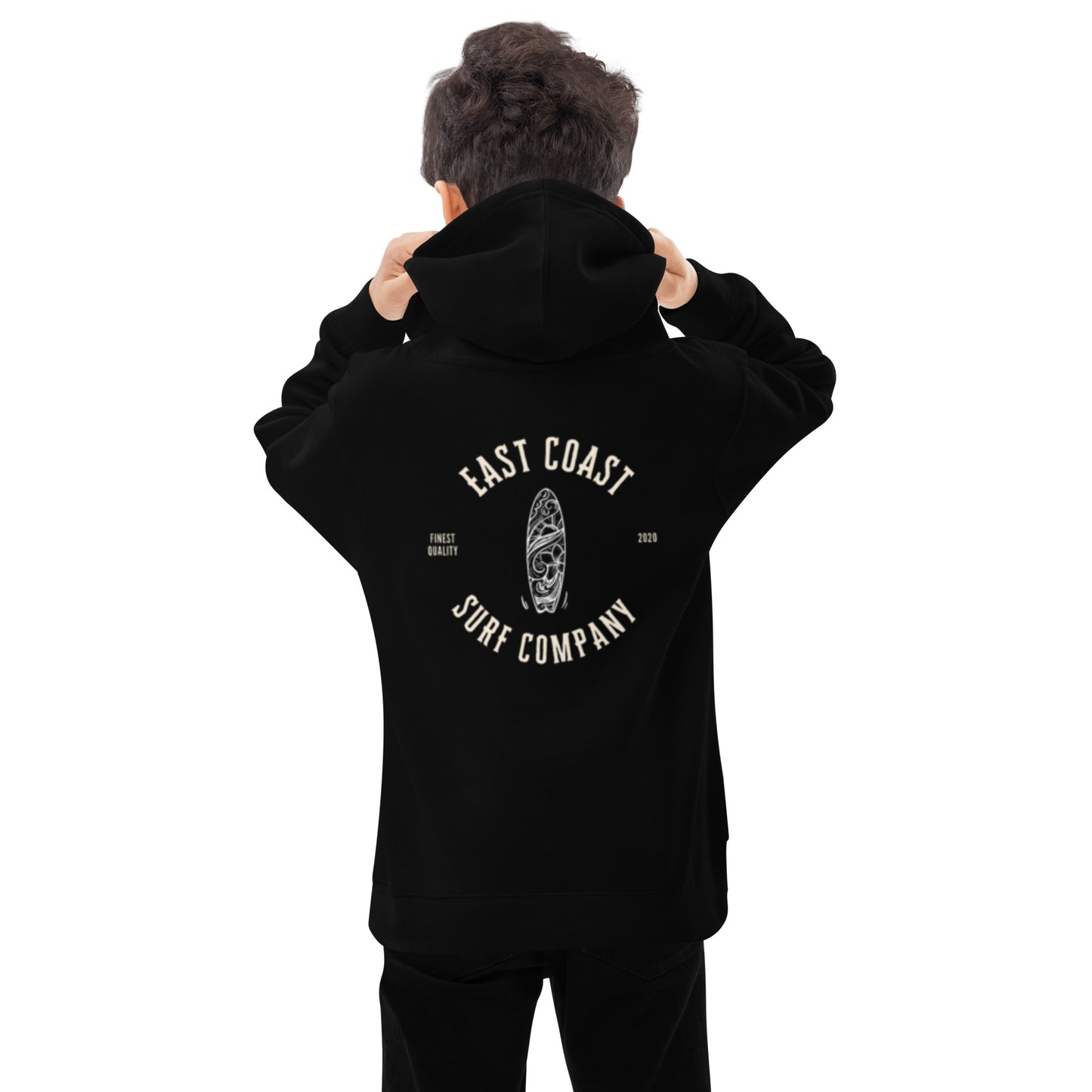 The Ditch Plains Beach | Kids fleece surf hoodie | East Coast Surf Company